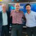 Axis integra a WDC Networks y van por el mercado colombiano. (Izq. a der. Rigatieri de WDC Networks; Ruiz de Axis y Vinicius de WDC Colombia)